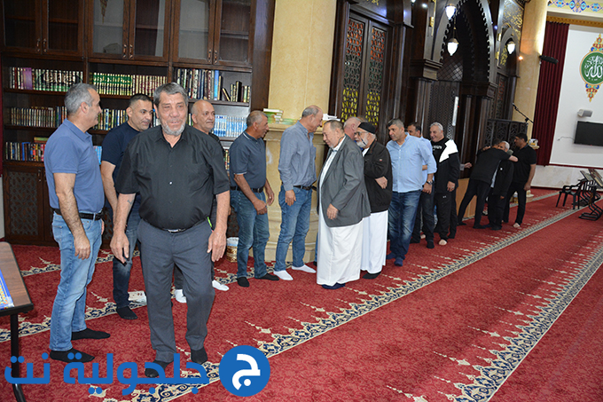 حفل لتوديع حجاج بيت الله الحرام في جلجولية